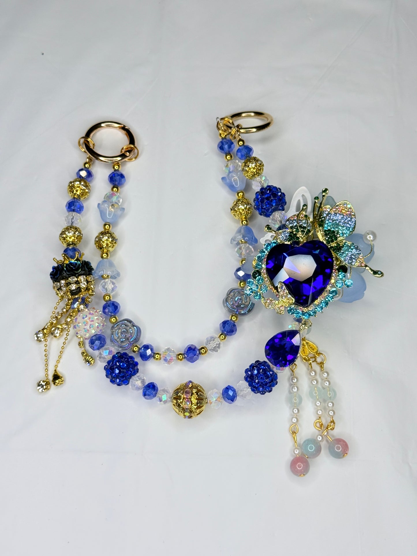 Blue Heart and Butterfly