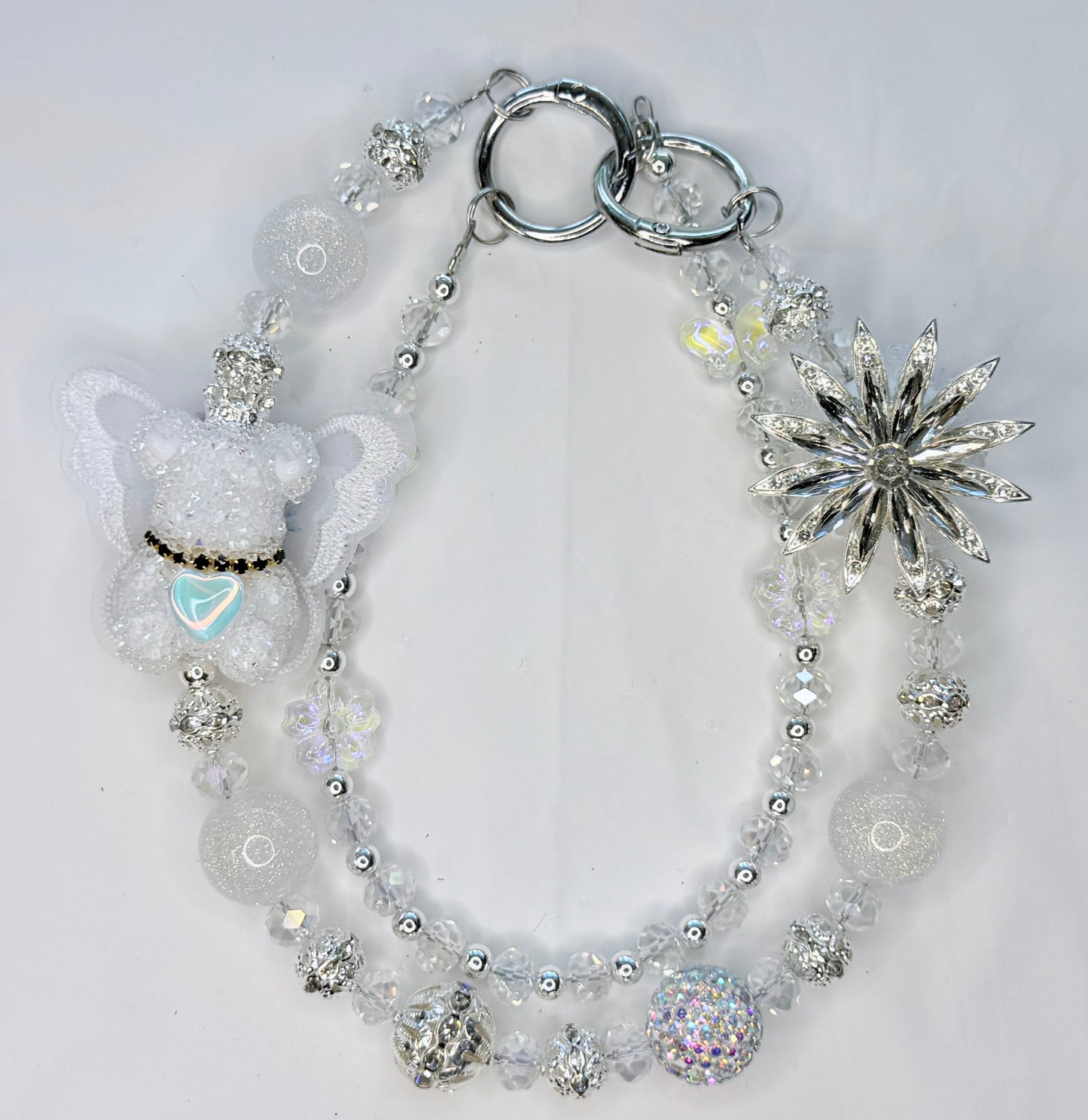 Silver Flower Spinner