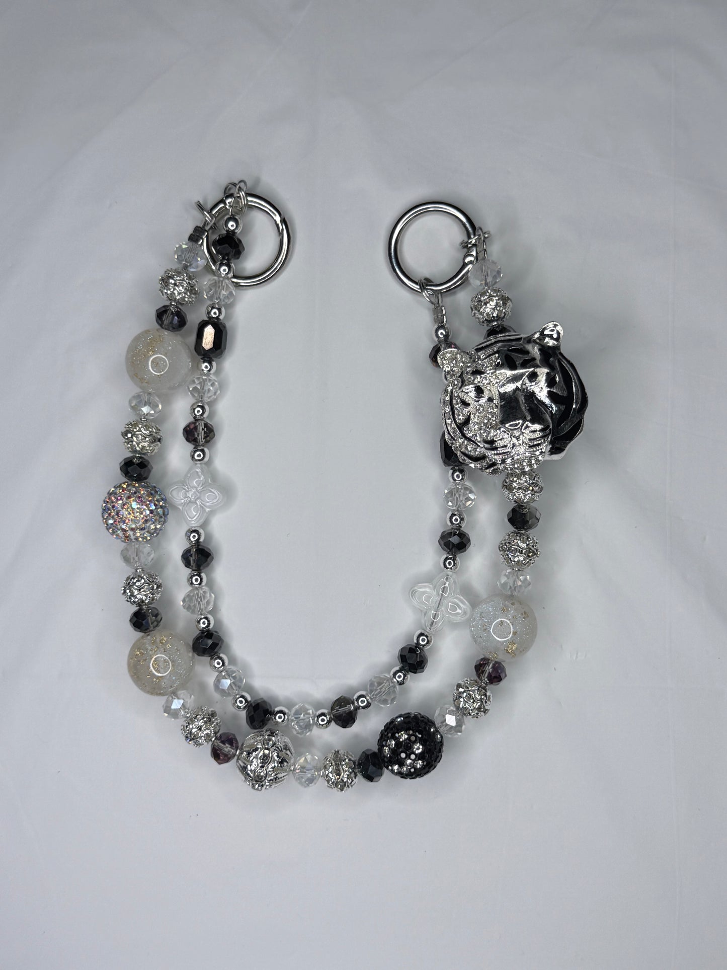 Silver & Black Tiger