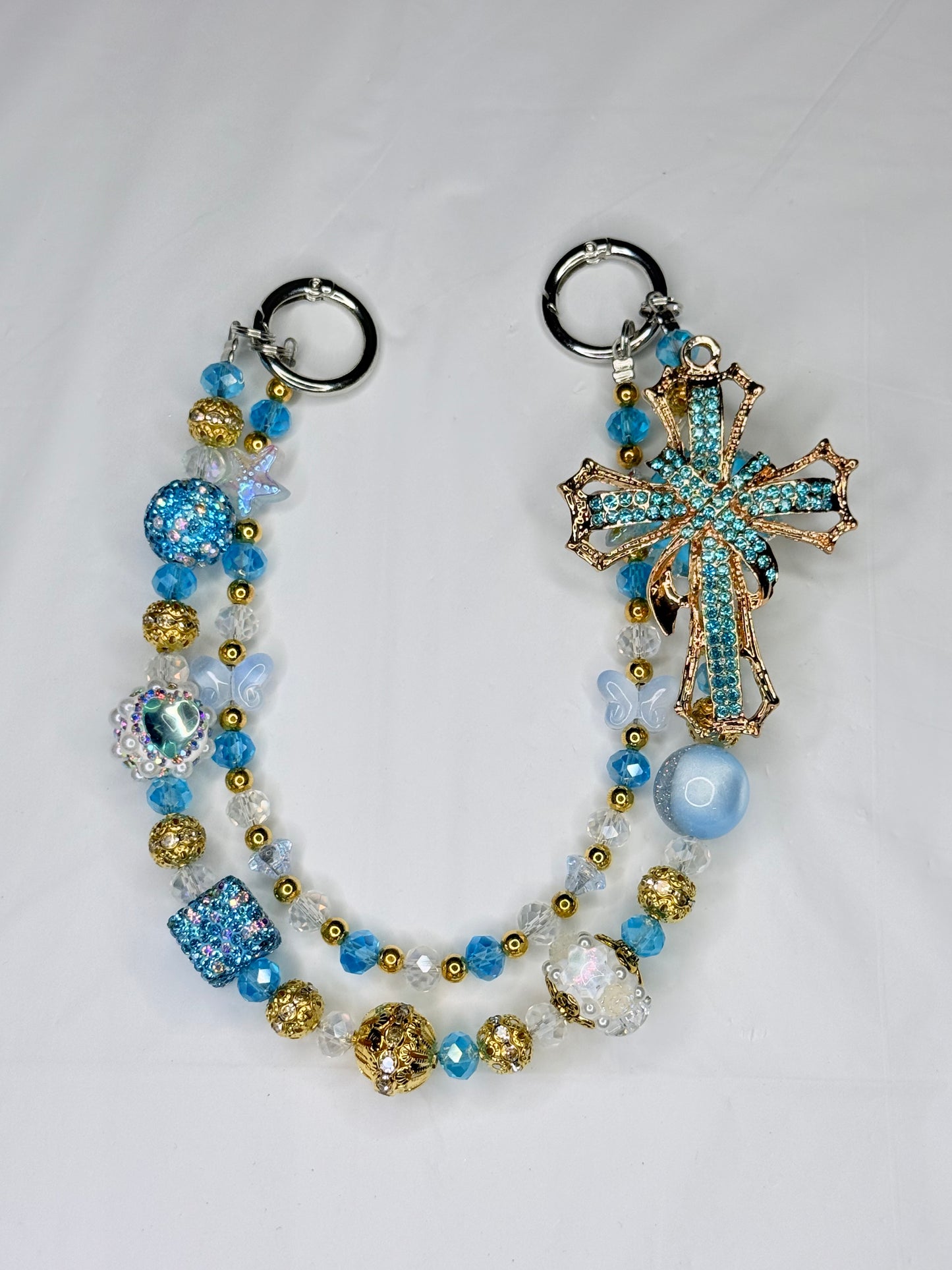 Blue and Gold Cross