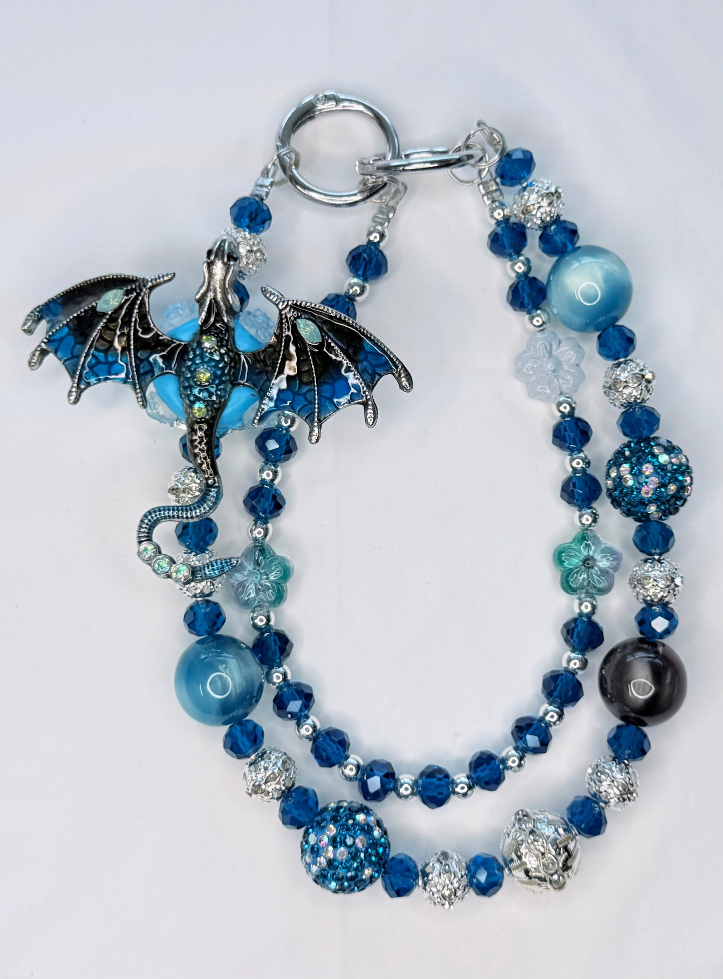 Blue and Black Dragon