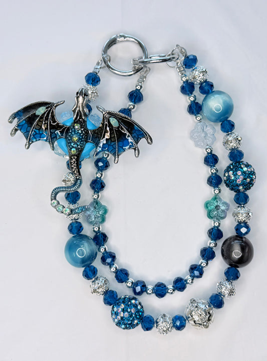 Blue and Black Dragon
