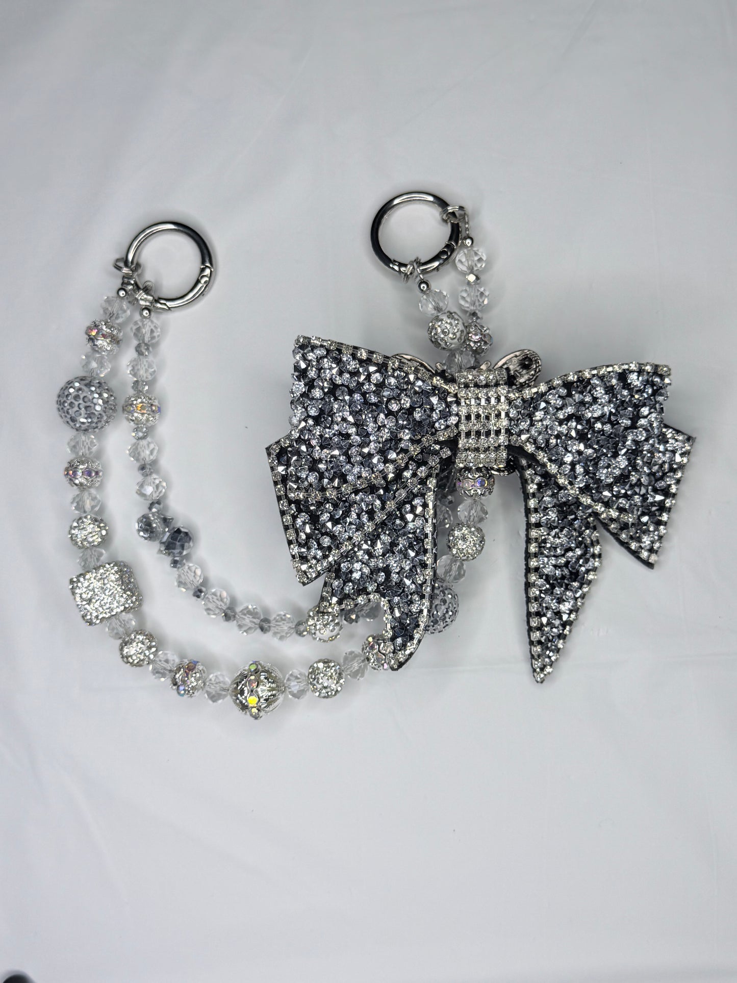 Black & Silver Bow