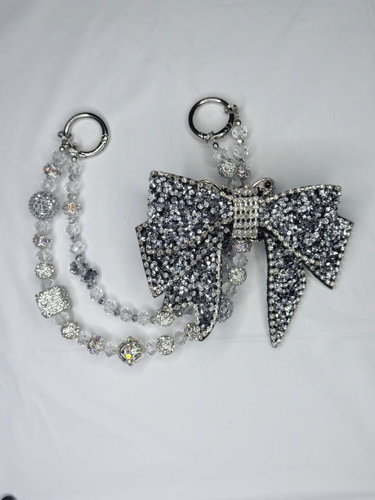 Black & Silver Bow