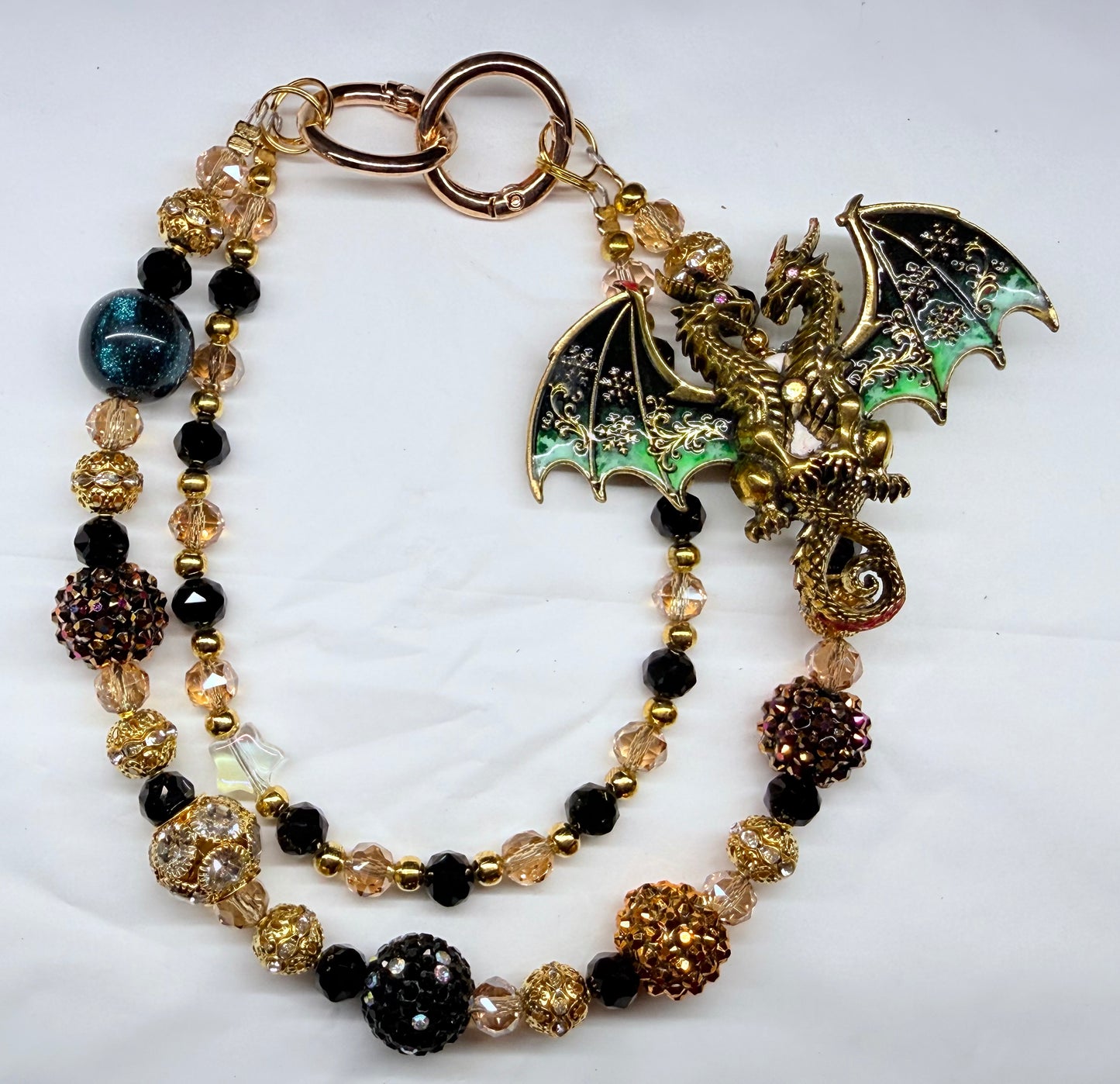 Black and Green Dragon