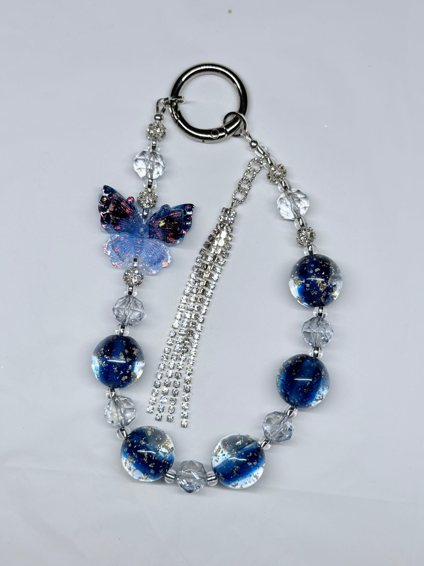 Blue Butterfly Dangle
