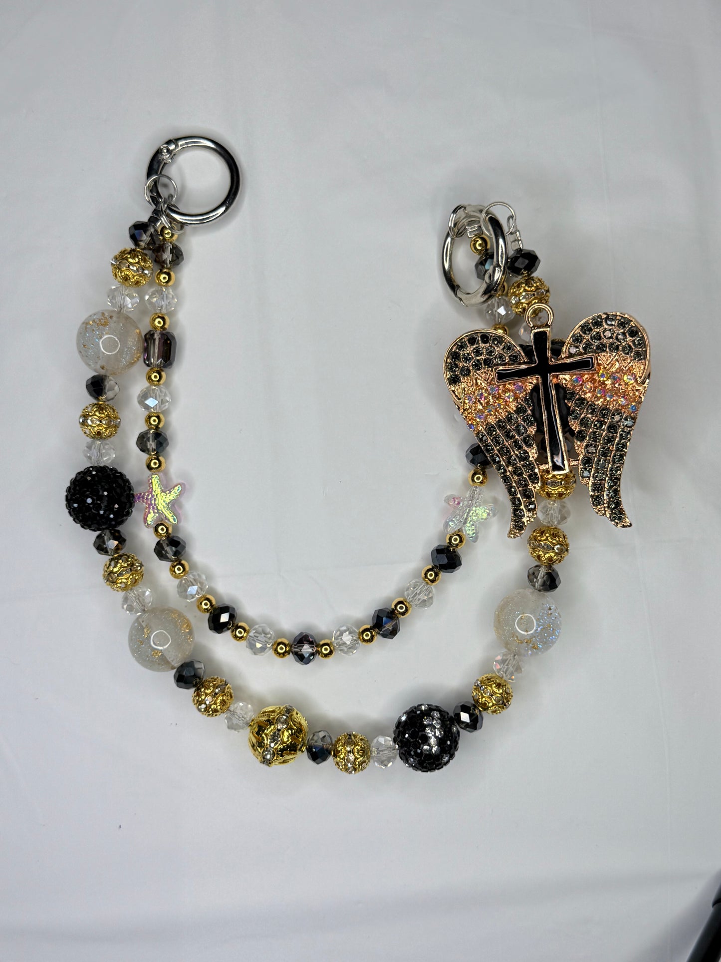 Angel Wings with Cross