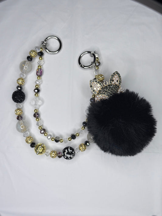 Black Fox Pom Pom